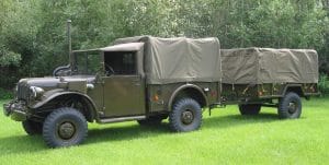 m37 with trailer